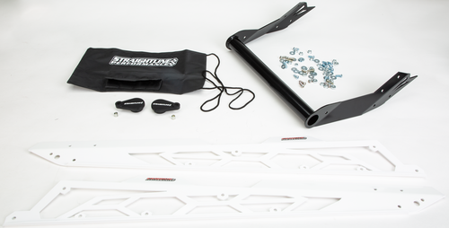 STRAIGHTLINE Hide 'N' Go Rear Bumper - 183-236-WHITE