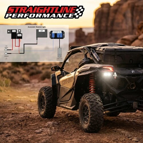 STRAIGHTLINE SmartWire Back/Reverse Light Kits Premium with Lights - 282-110
