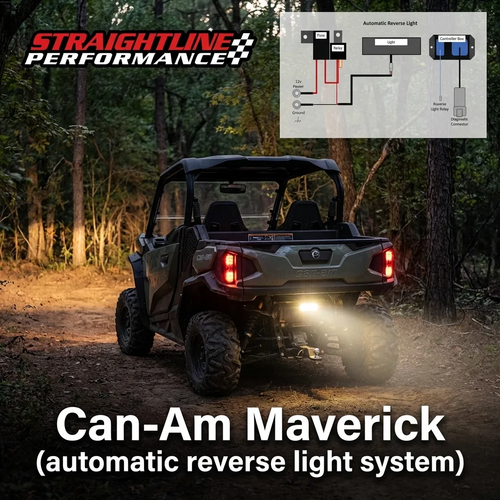 STRAIGHTLINE SmartWire Back/Reverse Light Kits Premium with Lights - 282-112