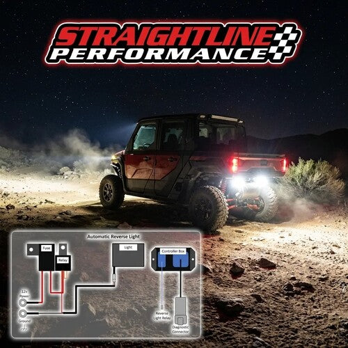 STRAIGHTLINE SmartWire Back/Reverse Light Kits Premium with Lights - 287-108