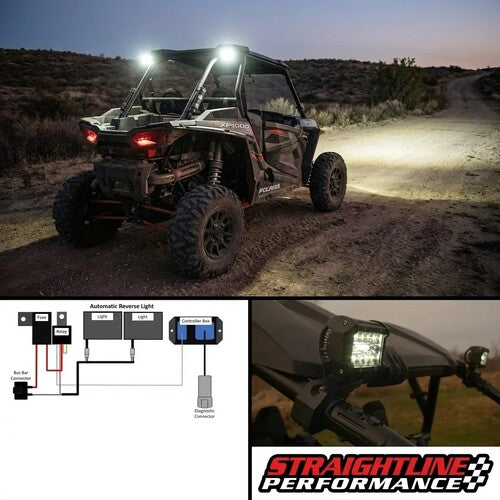 STRAIGHTLINE SmartWire Back/Reverse Light Kits Premium with Lights - 287-116