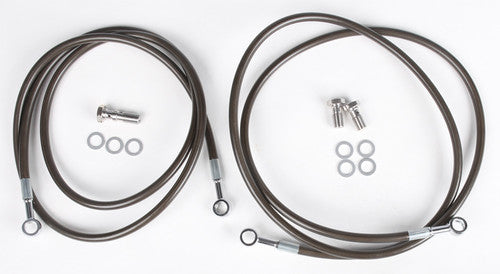 STREAMLINE Front Brake Line Kit - XP1K-F-SMOKE