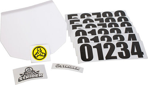 STRIDER Balance Bike Blank Number Plate - PPLATE-12
