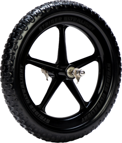 STRIDER Balance Bike Wheel/Tire Assembly - PWHEEL-12-UL-BK