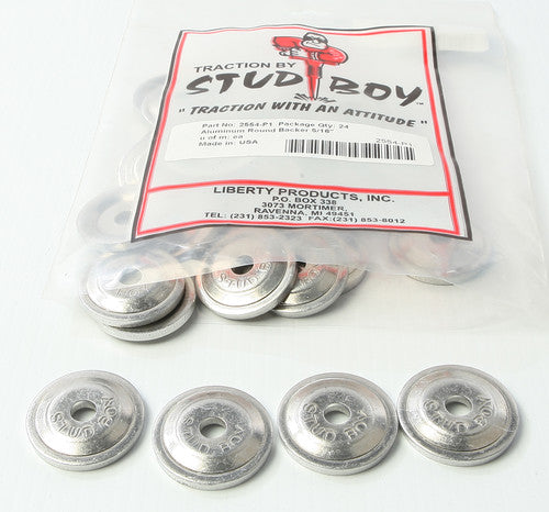 STUD BOY Power Plate Round Backers - 2554-P1