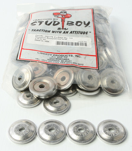 STUD BOY Power Plate Round Backers - 2554-P6