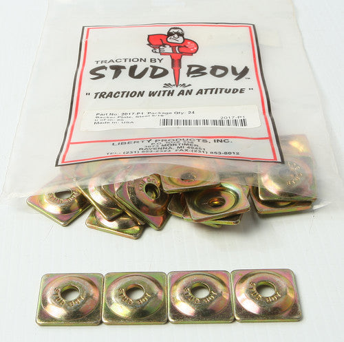 STUD BOY Square Backer Plates - 2017-P1