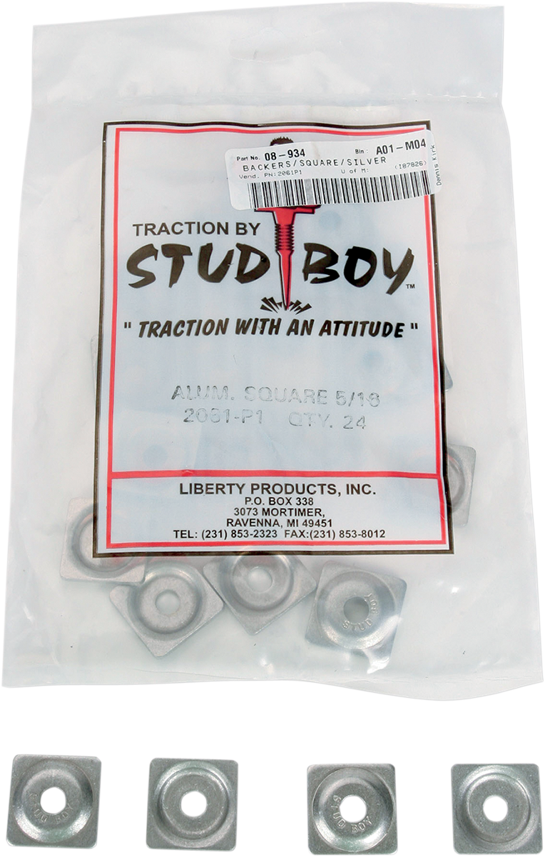STUD BOY Square Backer Plates