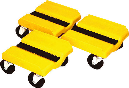 SUPERCADDY Four Wheel Dolly Set - SS YEL