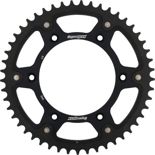 SUPERSPROX Stealth Rear Sprocket - RST-990-49-BLK