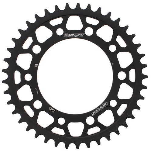 SUPERSPROX Steel Rear Sprocket - RFE-1303-41-BLK