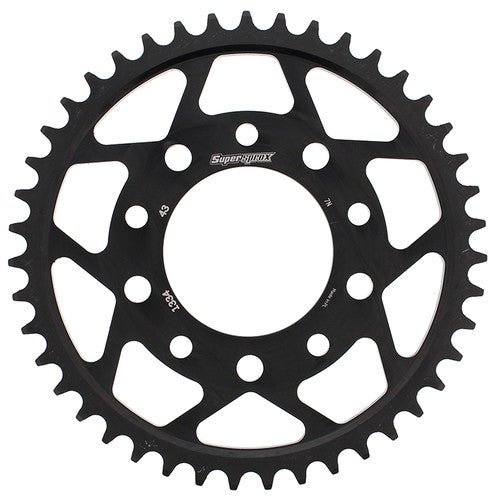 SUPERSPROX Steel Rear Sprocket - RFE-1334-43-BLK