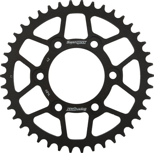 SUPERSPROX Steel Rear Sprocket - RFE-1489-42-BLK