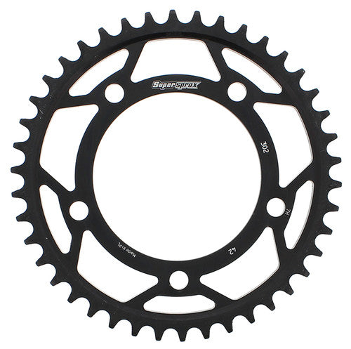 SUPERSPROX Steel Rear Sprocket - RFE-302-42-BLK