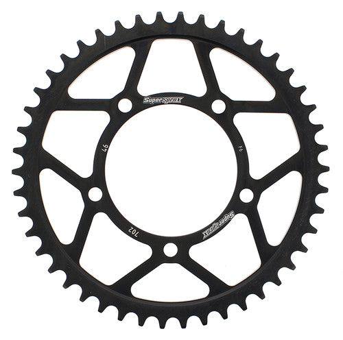 SUPERSPROX Steel Rear Sprocket - RFE-702-46-BLK