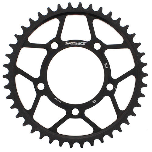 SUPERSPROX Steel Rear Sprocket - RFE-829-42-BLK
