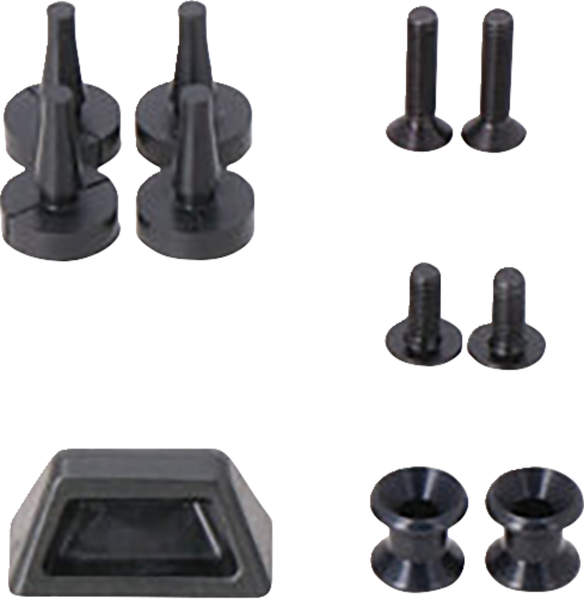 SW-MOTECH ADVENTURE-RACK Adapter - ADVENTURE-RACK Adapter Kit / Black 3550-0424