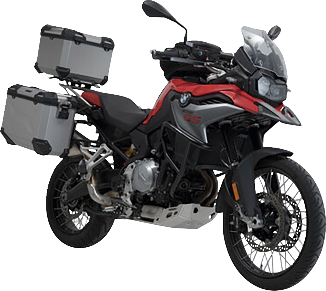SW-MOTECH Adventure Luggage System - Silver / BMW GS '18-'24 3580-0095