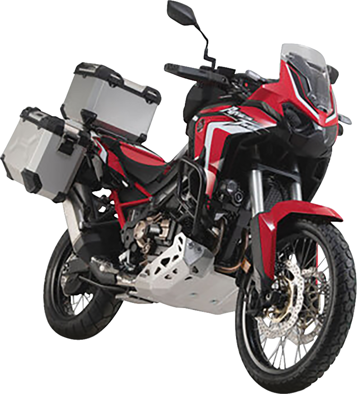 SW-MOTECH Adventure Luggage System - Silver / Honda Africa Twin '19-'21 3580-0108