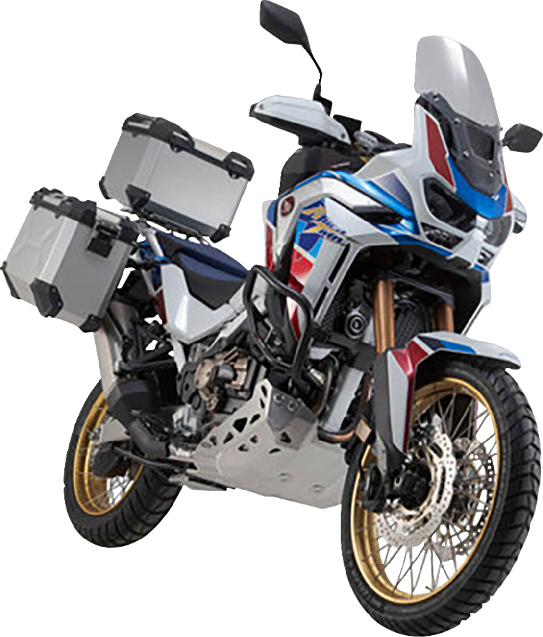 SW-MOTECH Adventure Luggage System - Silver / Honda Africa Twin '20-'22 3580-0136