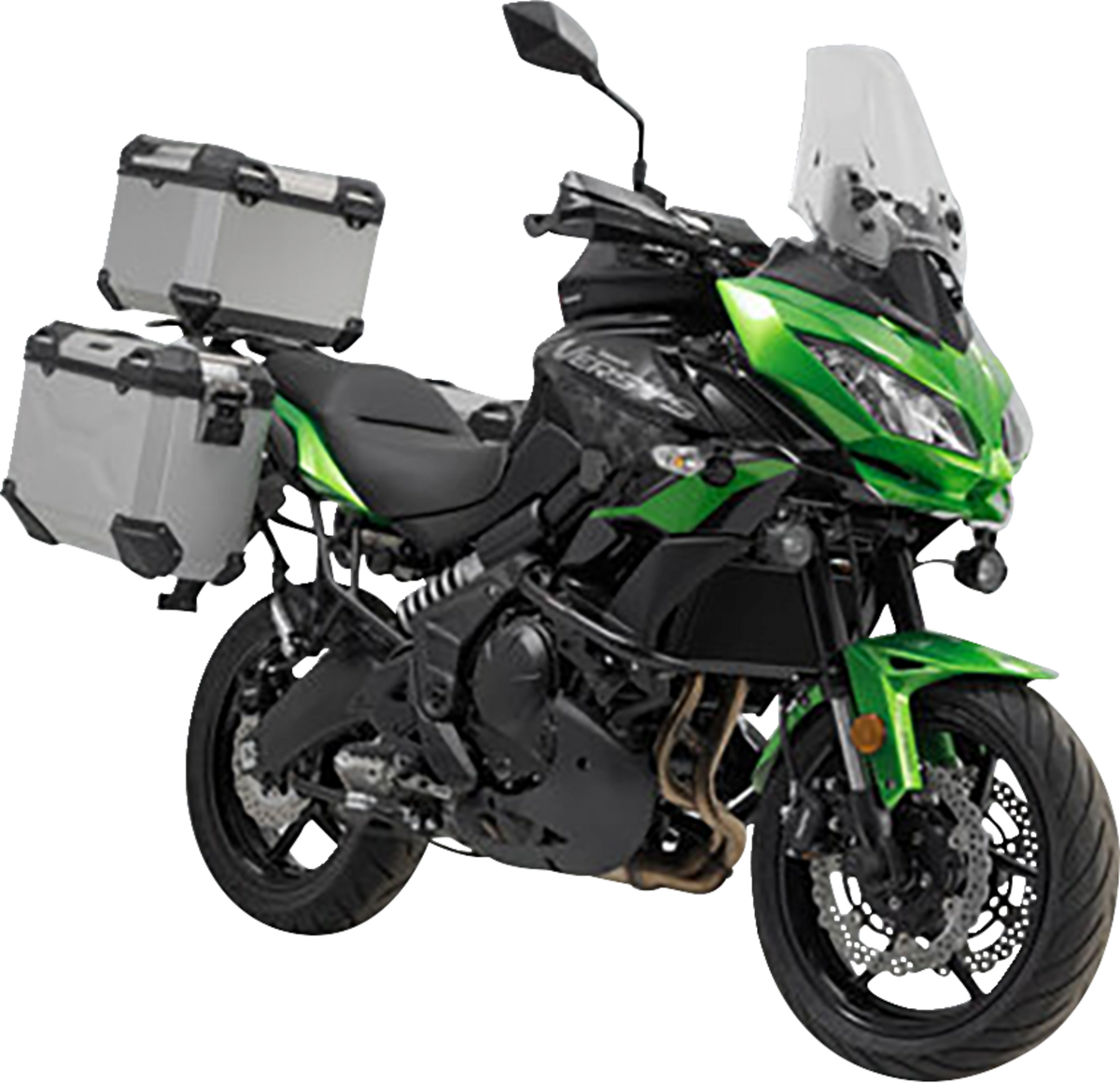 SW-MOTECH Adventure Luggage System - Silver / Kawasaki Versys 650 '14-'22 3580-0113