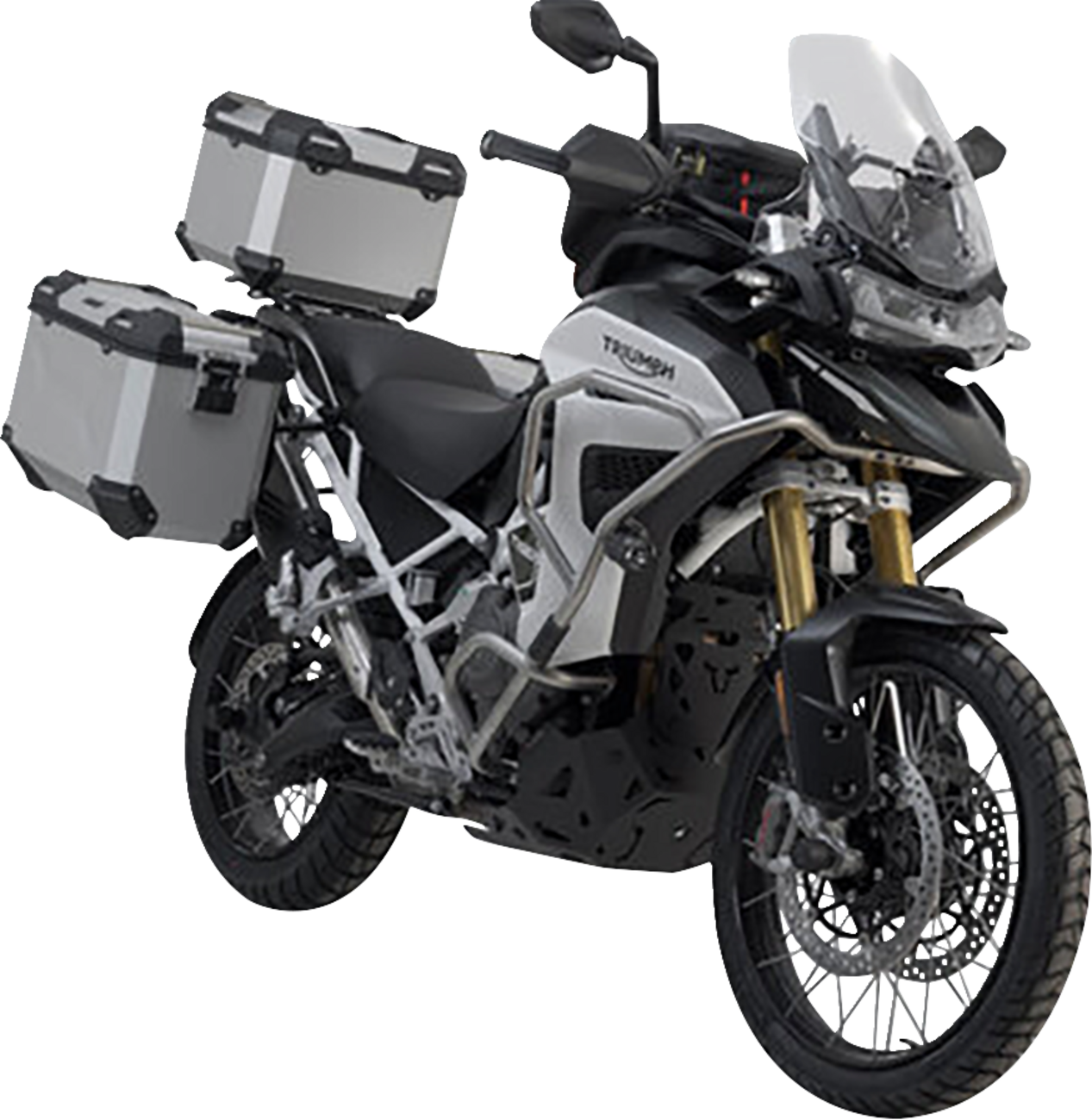 SW-MOTECH Adventure Luggage System - Silver / Triumph Tiger 1200 '22-'23 3580-0122