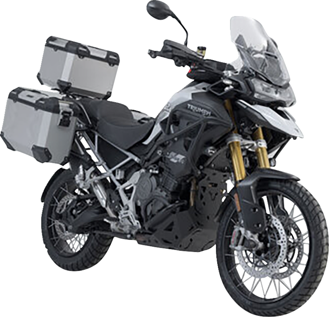 SW-MOTECH Adventure Luggage System - Silver / Triumph Tiger 1200 '22 3580-0123