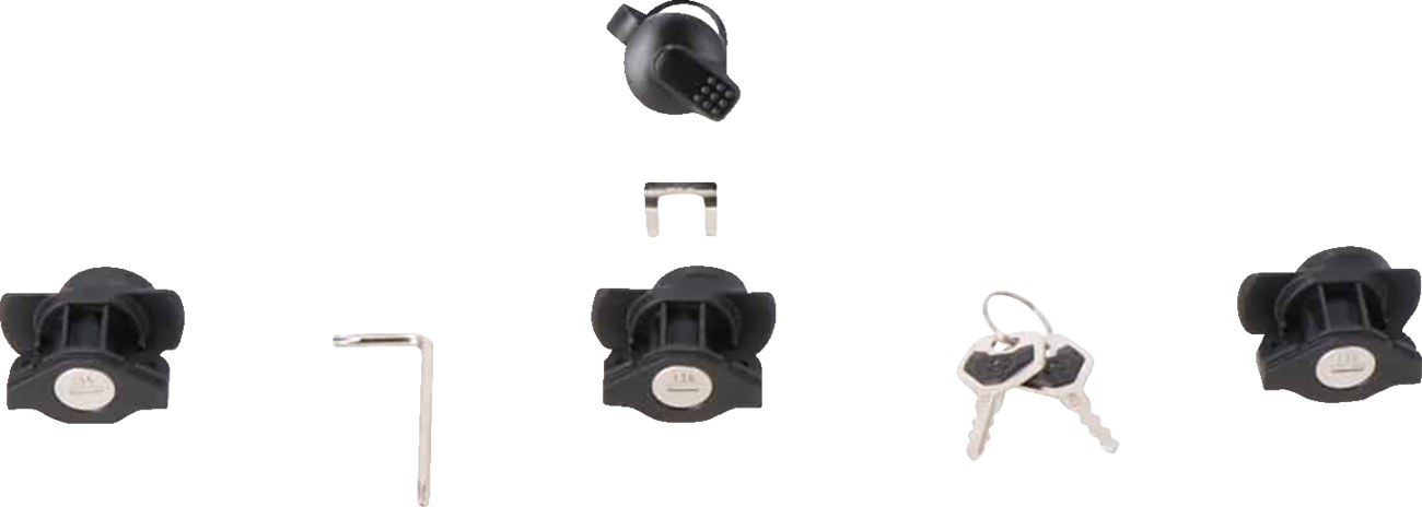SW-MOTECH DUSC Lock Set - 3 Locks + 1 TRAX Lock Set 3501-1995