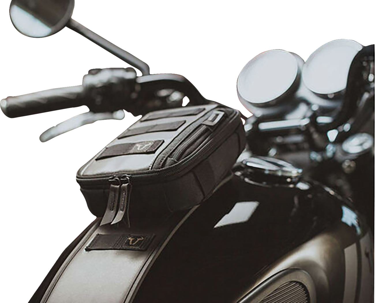 SW-MOTECH Legend Gear Tank Strap System - with LA2 Accessory Bag / BMW '14-'23 3581-0006