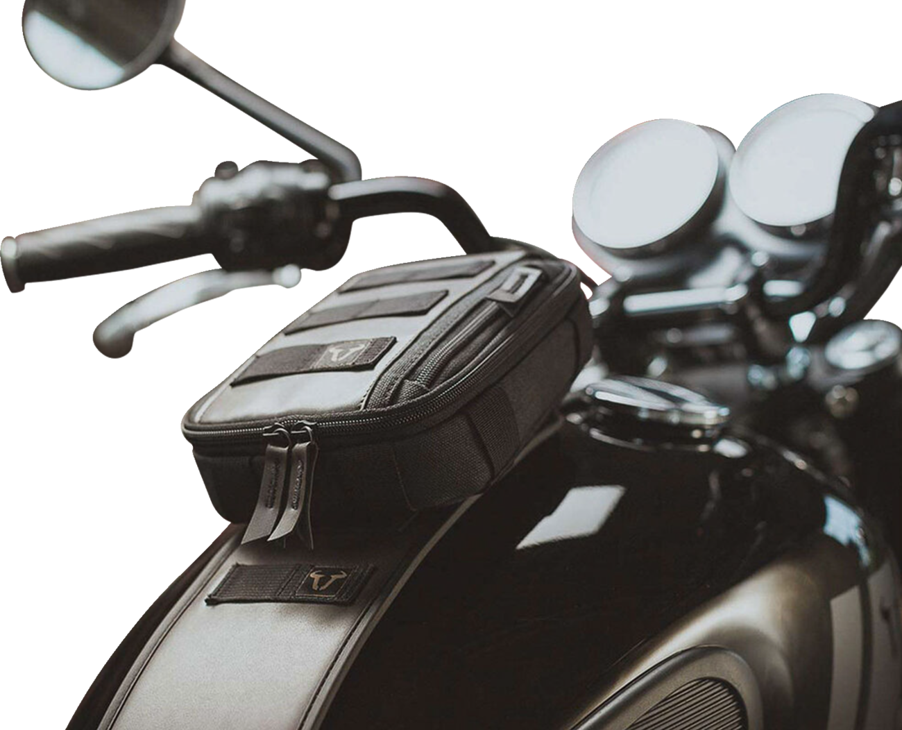 SW-MOTECH Legend Gear Tank Strap System - with LA3 Smartphone Bag / BMW 3581-0007