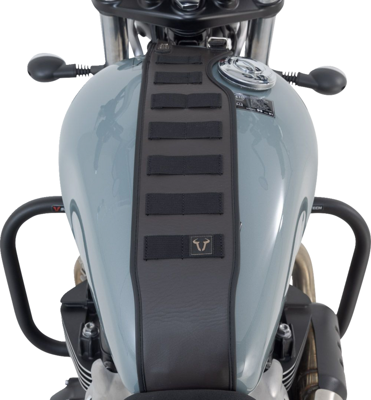 SW-MOTECH Legend Gear Tank Strap System - with LA3 Smartphone Bag / Triumph 3581-0013