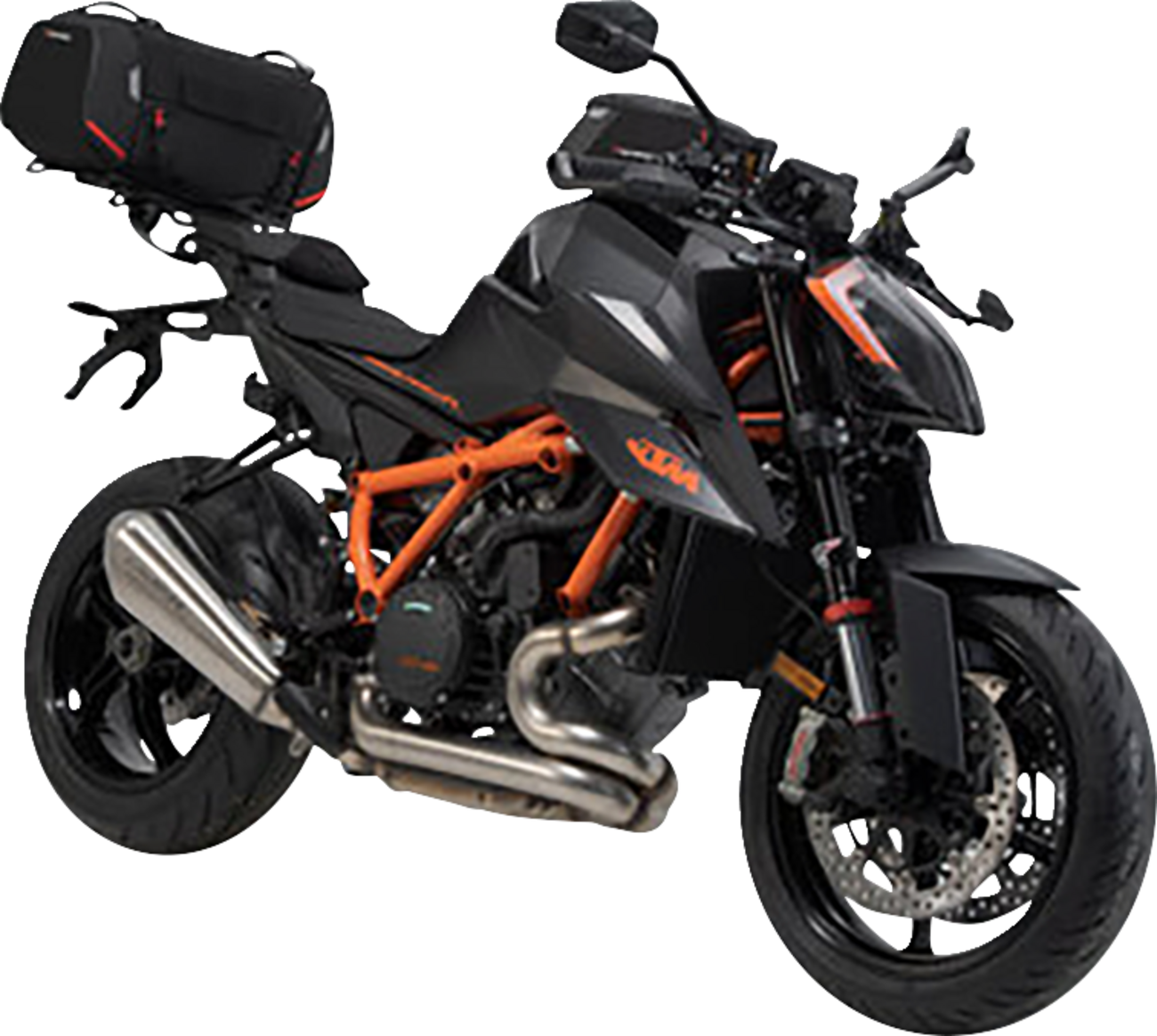 SW-MOTECH Rackpack Tail Bag System - Black / KTM Super Duke R 1290/1390 '19-'24 3580-0218