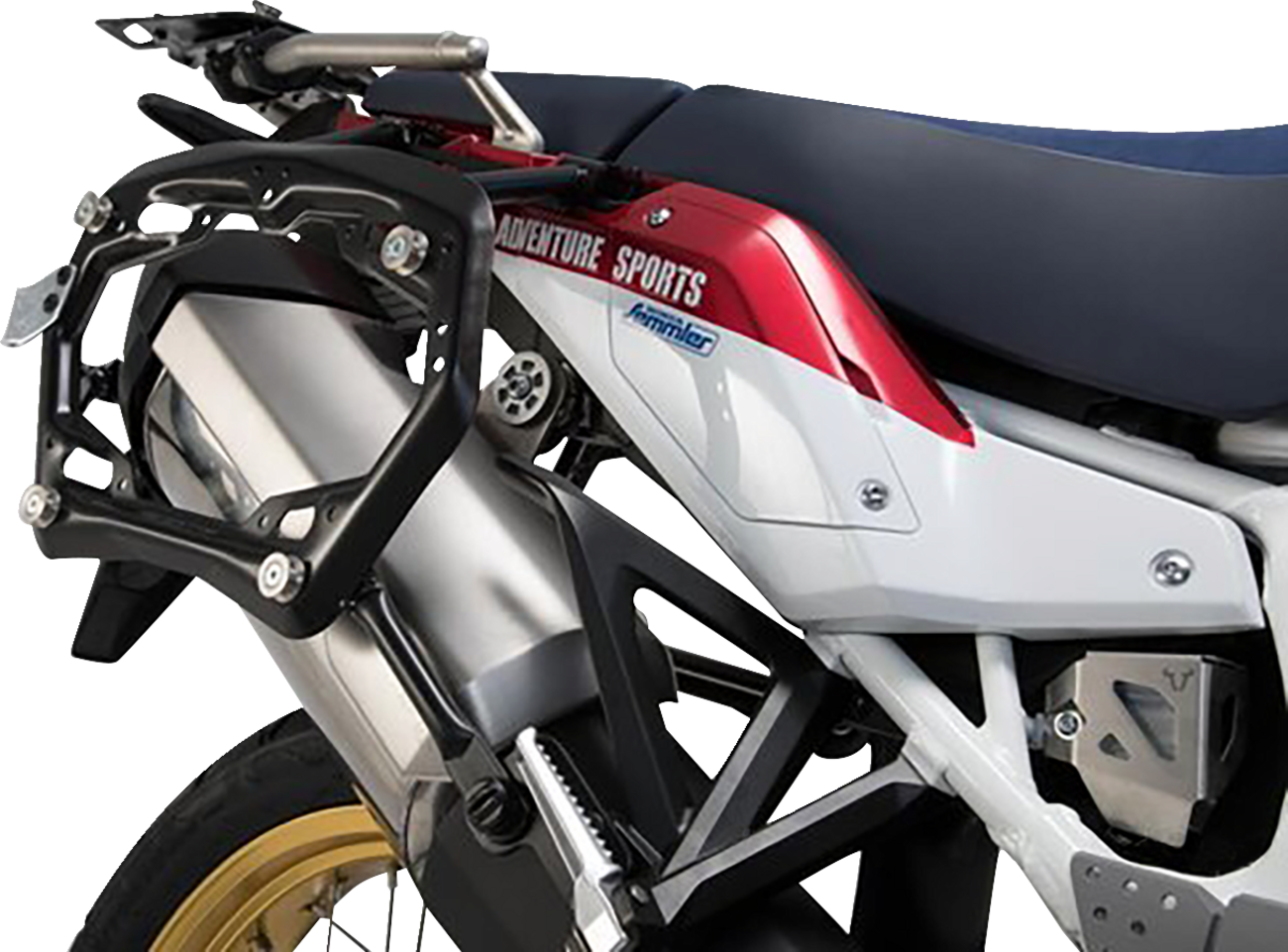 SW-MOTECH TRAX ADV Aluminum Case System - Black / Honda Africa Twin '18-'24 3580-0362