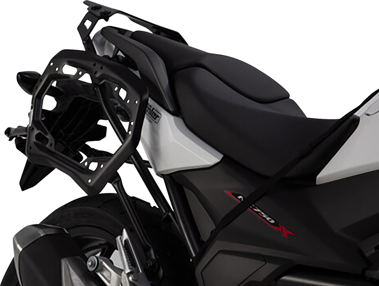 SW-MOTECH TRAX ADV Aluminum Case System - Black / Honda NC750 '16-'20 3580-0385