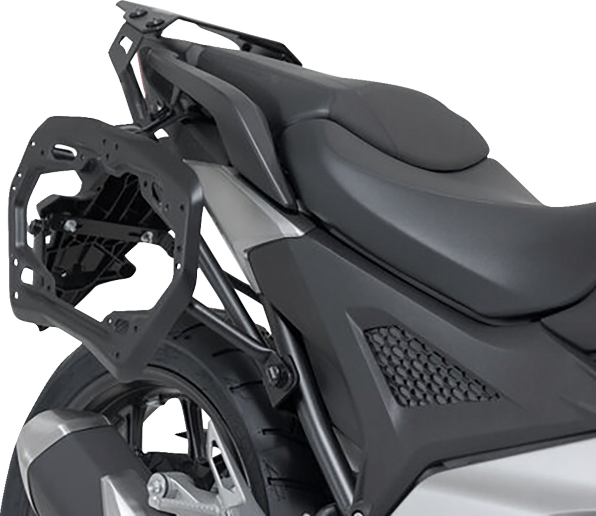 SW-MOTECH TRAX ADV Aluminum Case System - Black / Honda NC750X '20-'24 3580-0344