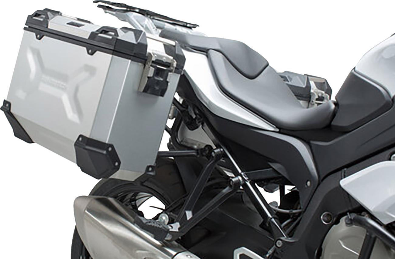 SW-MOTECH TRAX ADV Aluminum Case System - Silver / BMW S 1000 XR '15-'19 3580-0398