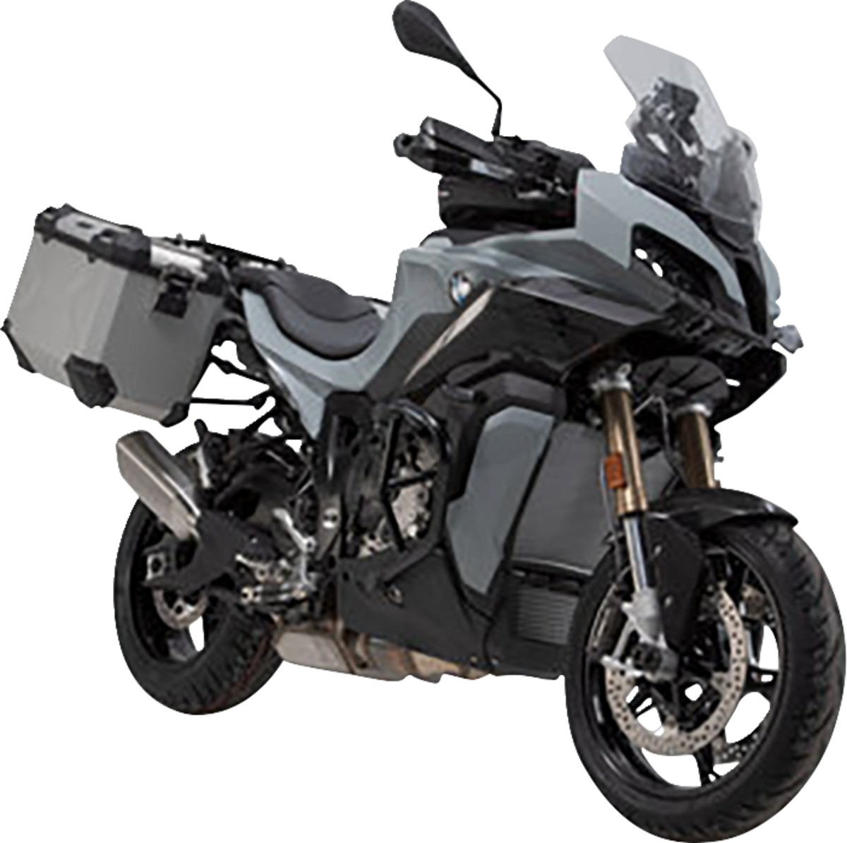SW-MOTECH TRAX ADV Aluminum Case System - Silver / BMW S 1000 XR '19-'24 3580-0439
