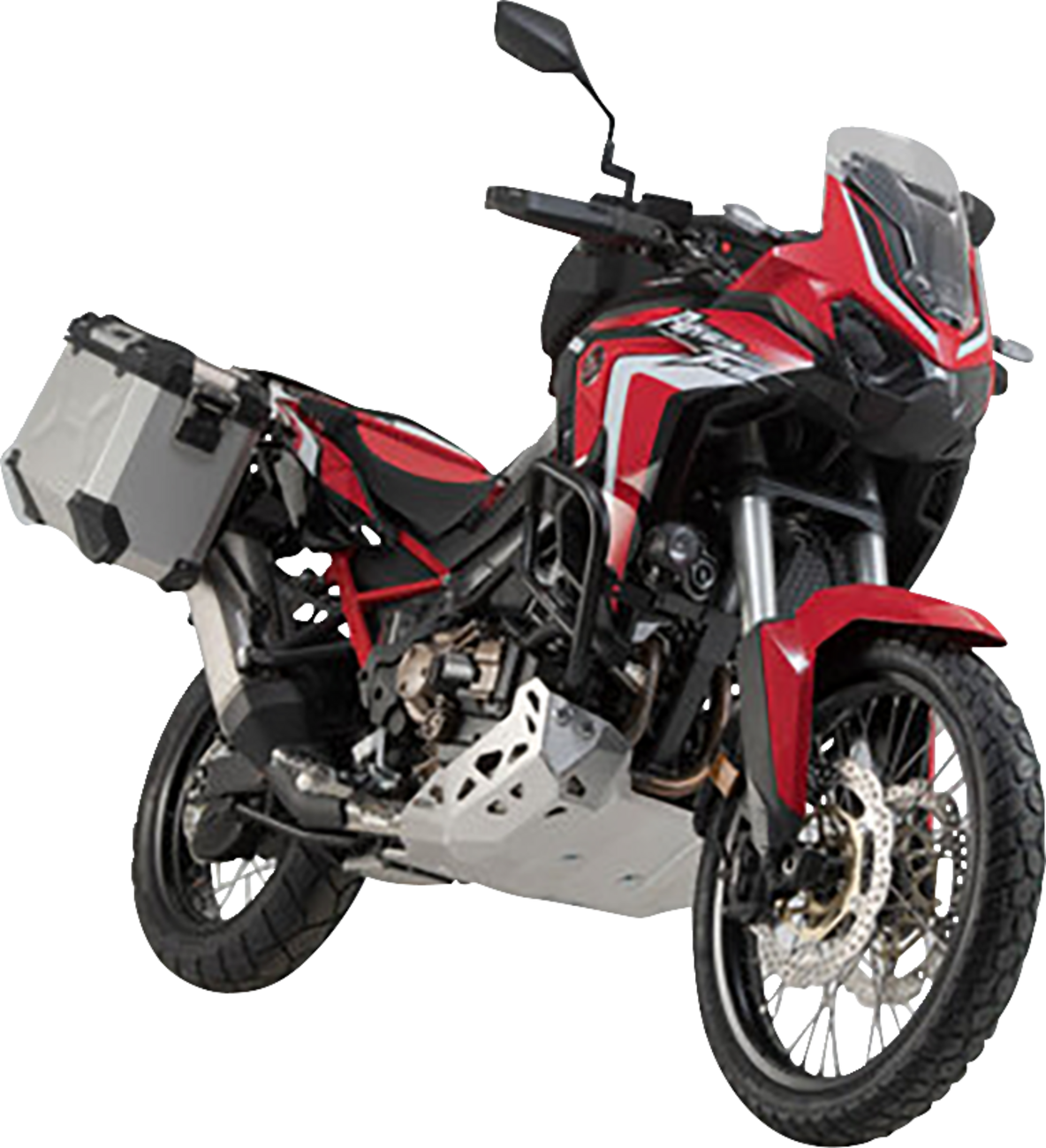SW-MOTECH TRAX ADV Aluminum Case System - Silver / Honda Africa Twin '19-'21 3580-0423