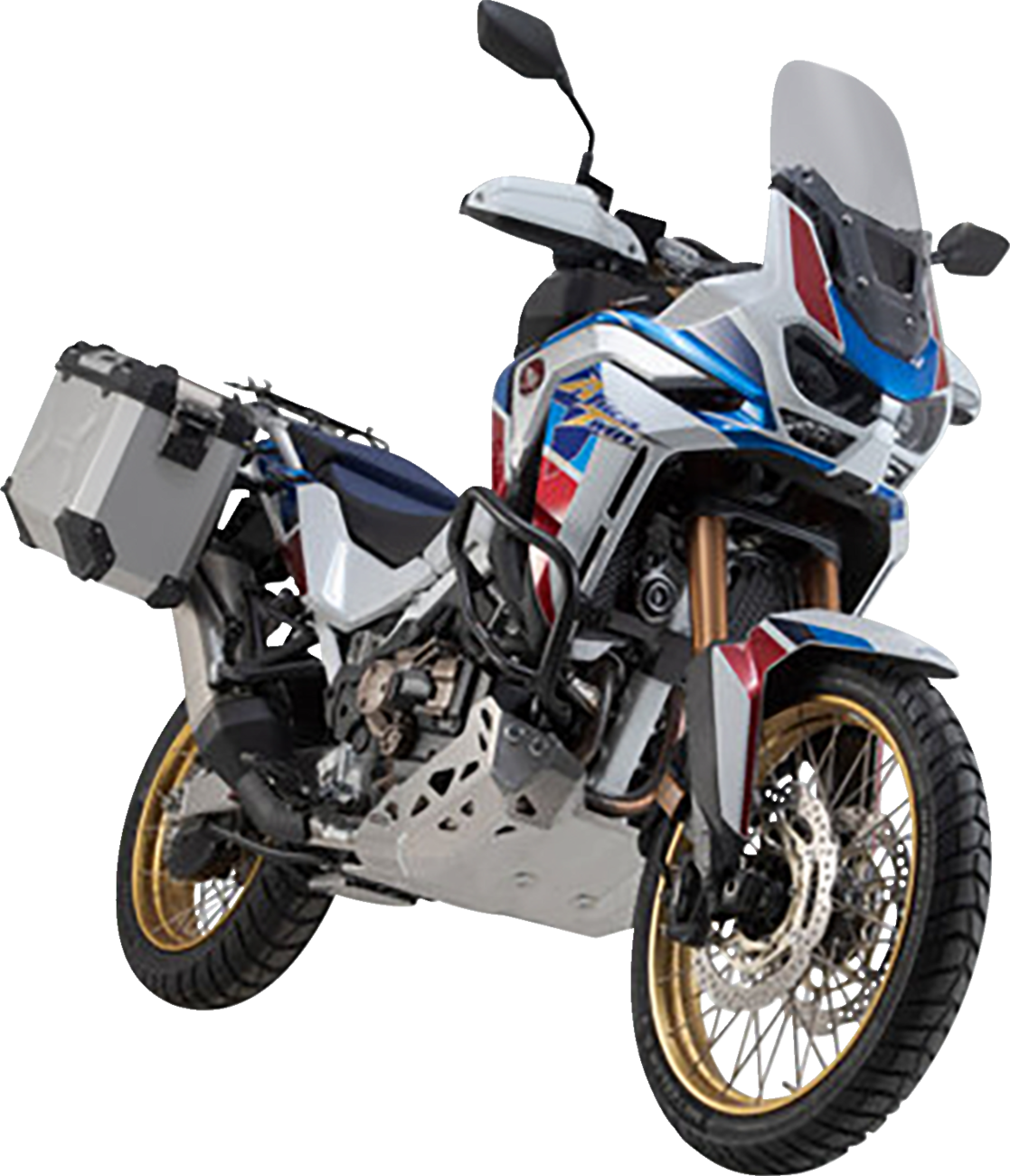 SW-MOTECH TRAX ADV Aluminum Case System - Silver / Honda Africa Twin '19-'24 3580-0461