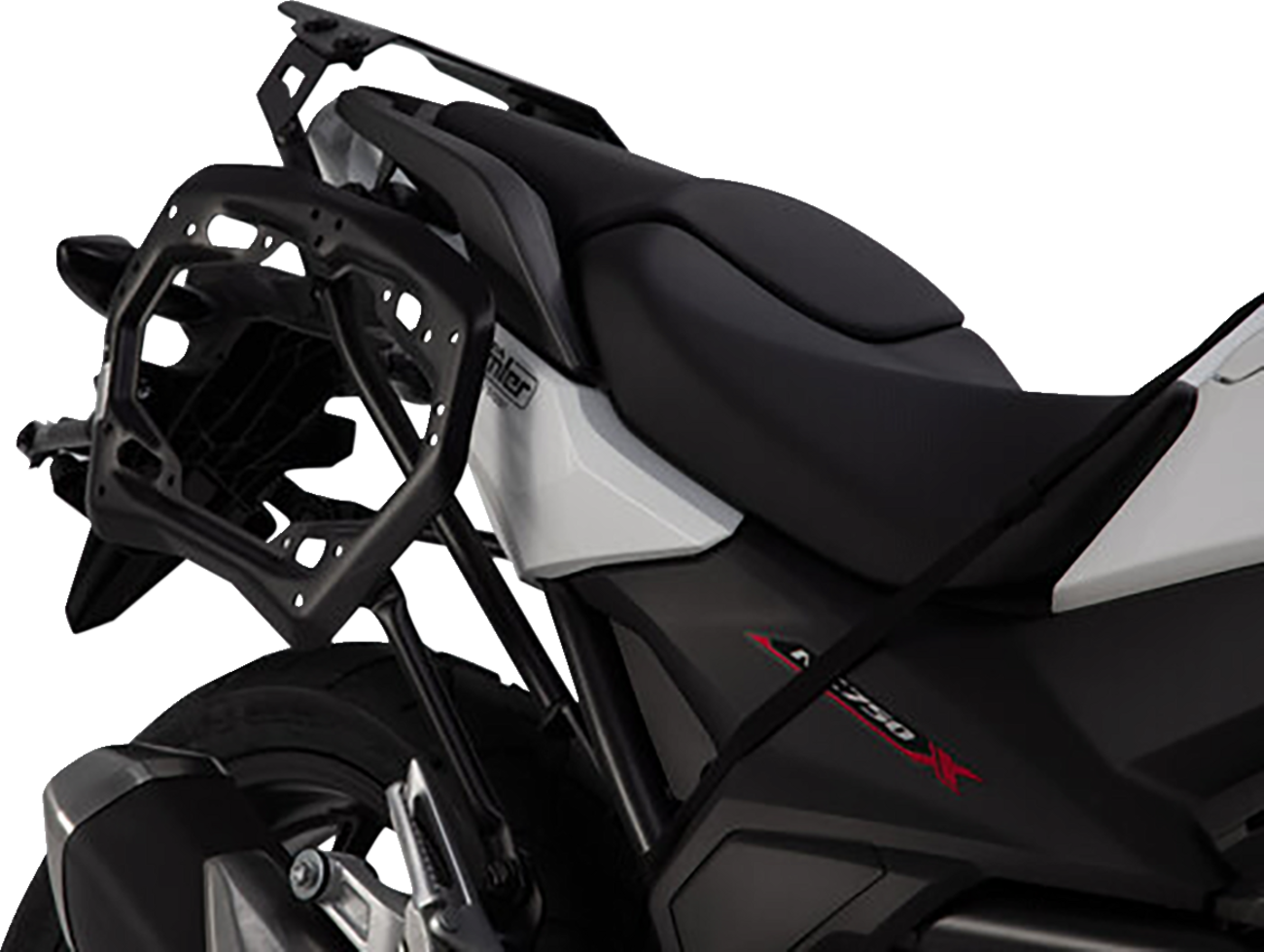 SW-MOTECH TRAX ADV Aluminum Case System - Silver / Honda NC750 '16-'20 3580-0403