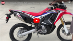 Yoshimura CRF250L/Rally 17-20 Race RS-4 Stainless Slip-On Exhaust, w/ Stainless Muffler