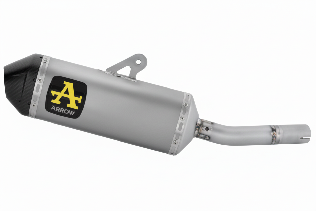 Arrow Yamaha Tenere 700 2021/2025 E5 / E5+ Explorer Titanium Exhaust - 72695pk
