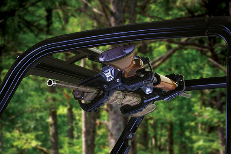 Seizmik 04+ A Cat/ Hon/JD/ Kaw/ Pol/ Suz/ Yam OHGR 2 Gun Rack 1.75 Clamp - 7300