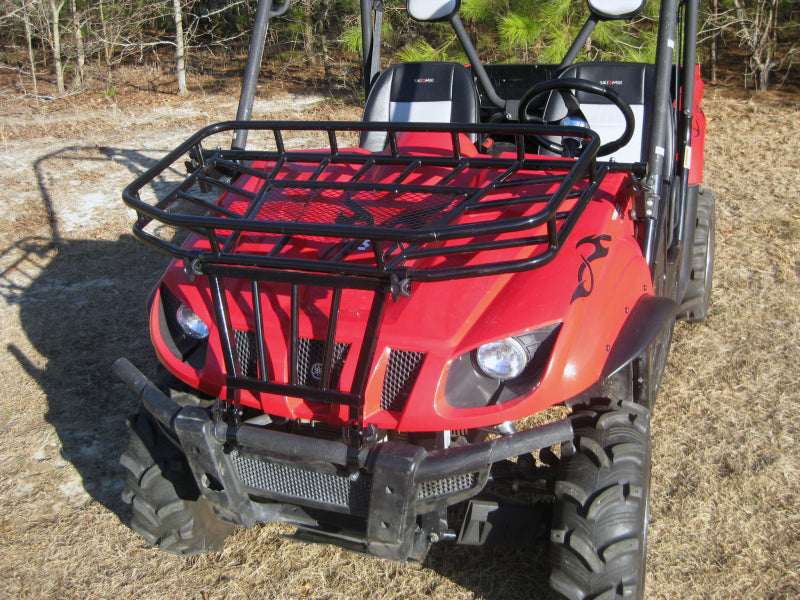 Seizmik 2006-2012 Yamaha 450-700 Rhino Universal Hood Rack - Black - 58-08049