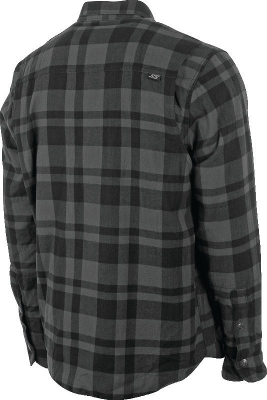 Speed and Strength Black 9 2.0 Moto Shirt Grey - Small - 892272