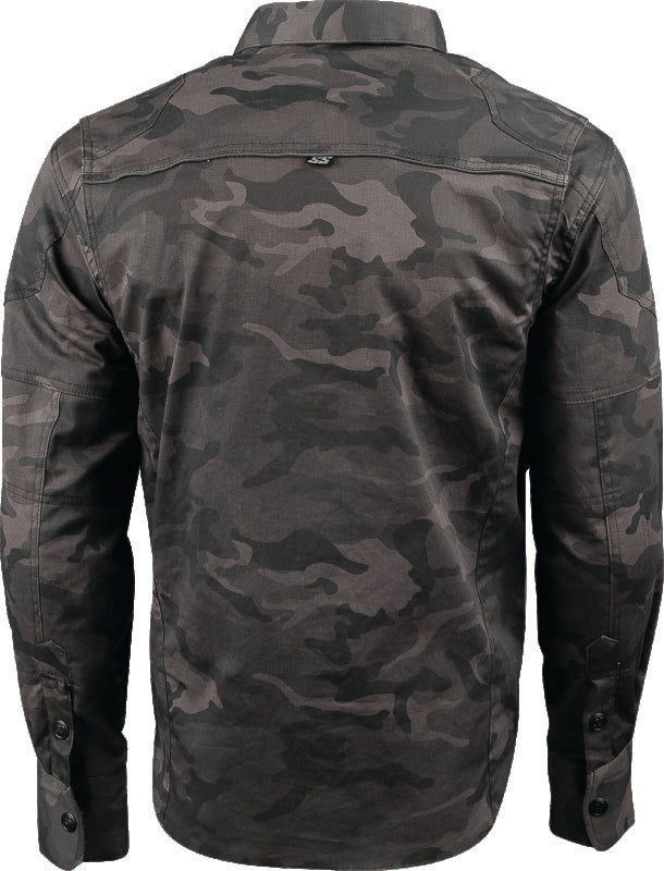 Speed and Strength Call to Arms Moto Shirt Camouflage - Small - 889518