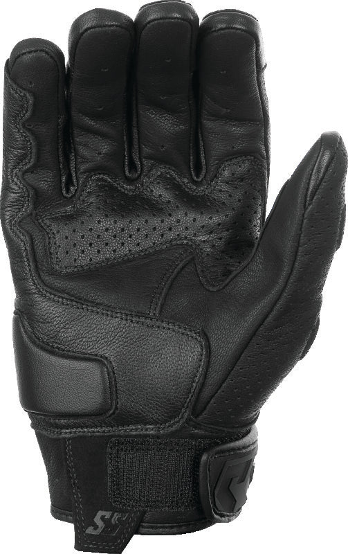 Speed and Strength Twist of Fate Leather Gloves Black - Small - 892330