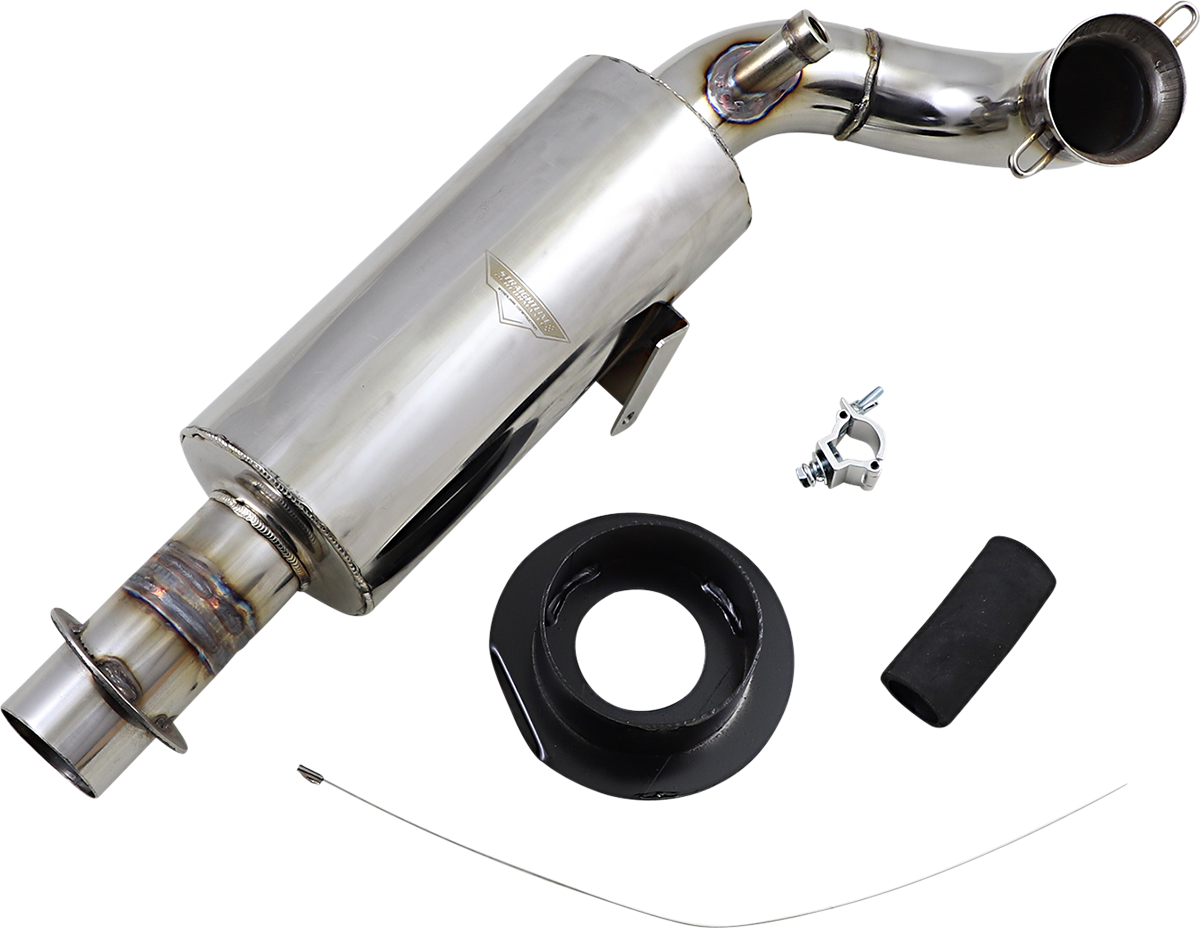 Straightline Performance Lightweight Silencer - Exhaust Silencer 1841-0281