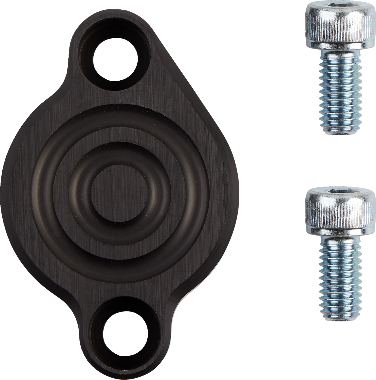 T.M. DESIGNWORKS ATV Brake Block Off - Black 1704-0595