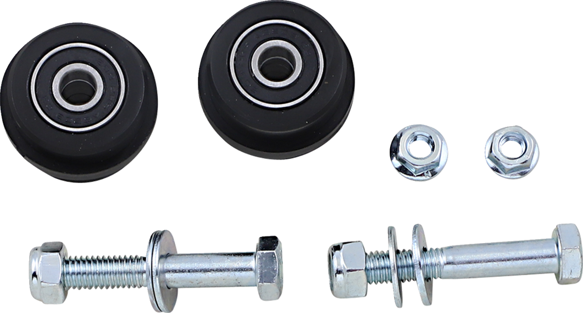 T.M. DESIGNWORKS Chain Roller - Black / Kawasaki/Suzuki 1231-1440